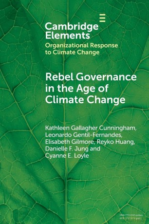 Rebel Governance in the Age of Climate Change (Organizational Response to Climate Change: Businesses, Governments) - Kathleen Gallagher Cunningham [KSIĄŻKA]
