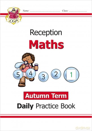 Reception Maths Daily Practice Book: Autumn Term (CGP Reception Daily Workbooks) - CGP Books [KSIĄŻKA]