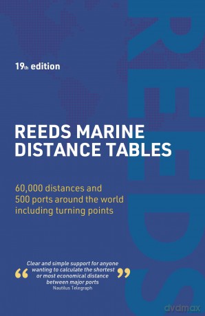 Reeds Marine Distance Tables 19th edition - Kendall Carter [KSIĄŻKA]