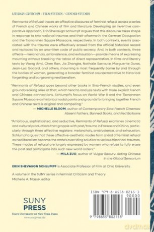 Remnants of Refusal: Feminist Affect, National Trauma (SUNY series in Feminist Criticism and Theory) - Erin Schlumpf [KSIĄŻKA]