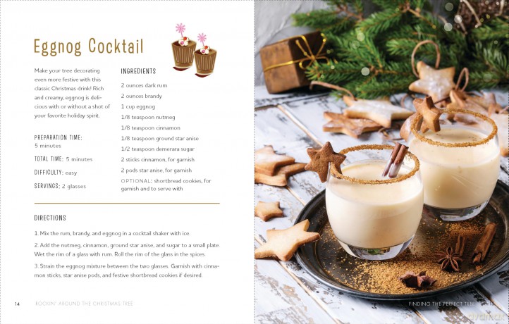 Rockin' Around the Christmas Tree: A Festive Guide to Celebrating the Holidays (Recipes, Crafts, and More!) - The Perfect Fun Gift for the Xmas Season - Harper Celebrate [KSIĄŻKA]