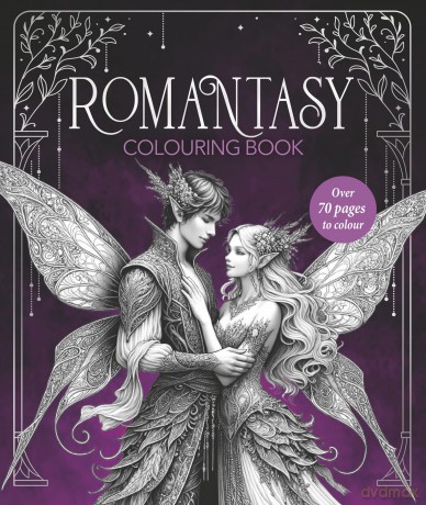 Romantasy Colouring Book: Packed with fantasy and romance illustrations. Perfect for teen, YA, and New Adult! - Farshore [KSIĄŻKA]