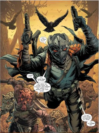 ROOK: EXODUS VOL 01 DELUXE HARDCOVER: Fight or Flight - Geoff Johns [KOMIKS]