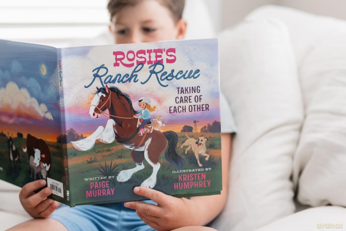Rosie's Ranch Rescue: Taking Care of Each Other (Rosie the Horse) - Paige Murray [KSIĄŻKA]