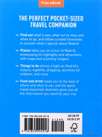 Rough Guides Mini Madrid: Travel Guide with eBook (Mini Rough Guides) - Rough Guides [KSIĄŻKA]