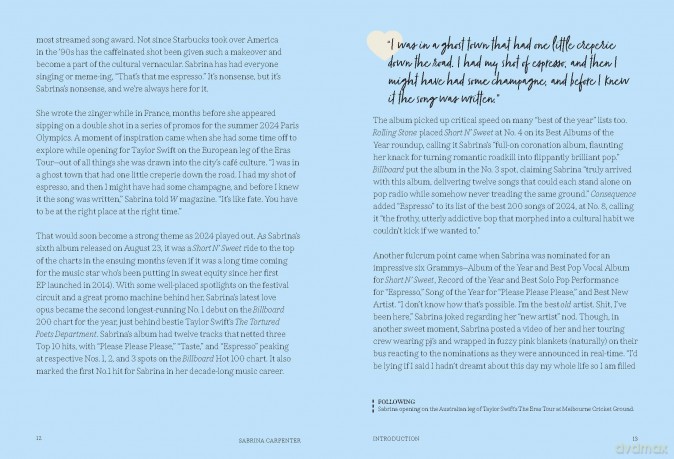 Sabrina Carpenter: A Vibrant Journey Through the Career and Influence of a Pop Princess (Fierce and Fearless) - Selena Fragassi [KSIĄŻKA]