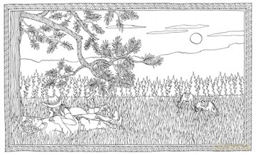 Saddle Up!: Color Your Way Through the Wild West - Anna Tromop [KSIĄŻKA]