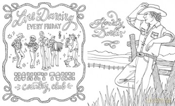 Saddle Up!: Color Your Way Through the Wild West - Anna Tromop [KSIĄŻKA]