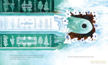 Salmon Run: An epic journey to the ocean and back - Annie Chen [KSIĄŻKA]