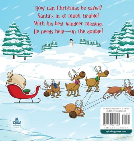 Santa's Lost Reindeer: A Christmas Book That Will Keep You Laughing: 1 - Rachel Hilz [KSIĄŻKA]