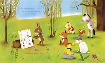 Say Peekaboo! Bunny's Best Valentine: Welcome Peekaboo into Your Heart - Anne Forni [KSIĄŻKA]
