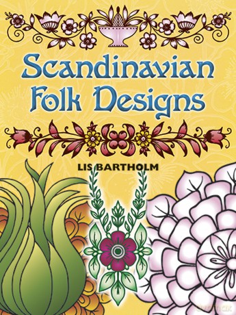Scandinavian Folk Designs (Dover Pictorial Archive) - Lis Bartholm [KSIĄŻKA]