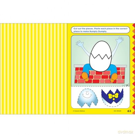 Scissors Skills, Grades Pk - 1: Gold Star Edition (Home Workbooks: Gold Star Edition) [KSIĄŻKA]