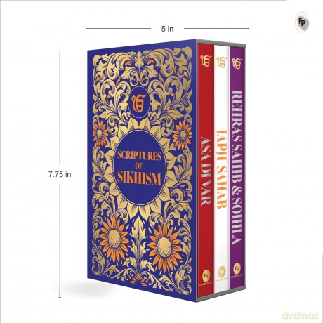 Scriptures of Sikhism (Japji Sahib| Asa Di Var| Rehras Sahib Sohila) (Deluxe Hardbound Edition) - Maneshwar S. Chahal [KSIĄŻKA]