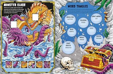 Sea Monsters Puzzle Book (Puzzle Books) - Kirsteen Robson [KSIĄŻKA]