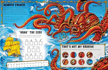Sea Monsters Puzzle Book (Puzzle Books) - Kirsteen Robson [KSIĄŻKA]