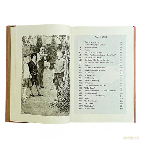Secret Garden by Frances Hodgson Burnett Cranford Collection Decorative Classic Literature Novel - Frances Hodgson Burnett [KSIĄŻKA]
