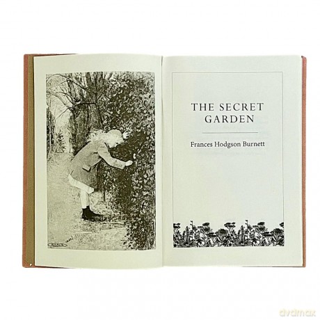 Secret Garden by Frances Hodgson Burnett Cranford Collection Decorative Classic Literature Novel - Frances Hodgson Burnett [KSIĄŻKA]