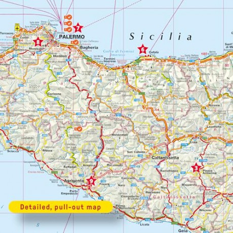 Sicily Marco Polo Pocket Travel Guide - with pull out map - Marco Polo [KSIĄŻKA]