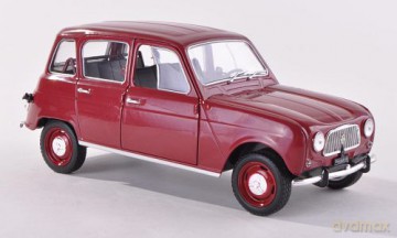 WHITEBOX Renault 4 1962 (dark red) [ZABAWKA]