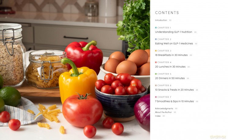 Simple Meal Solutions for GLP-1 Diets: 75 Recipes for Sustainable Weight Loss and Good Health - Summer Kessel [KSIĄŻKA]