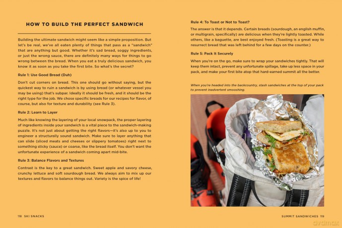 Ski Snacks: Easy, Tasty Recipes for Powder Days and Mountain Adventures - Lily Ritter [KSIĄŻKA]