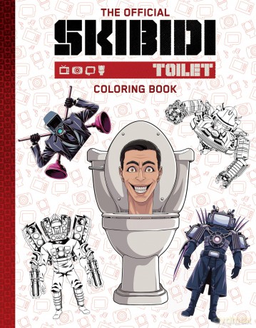 Skibidi: Coloring Book - Scholastic [KSIĄŻKA]