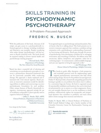 Skills Training in Psychodynamic Psychotherapy: A Problem-Focused Approach - Fredric N. Busch [KSIĄŻKA]