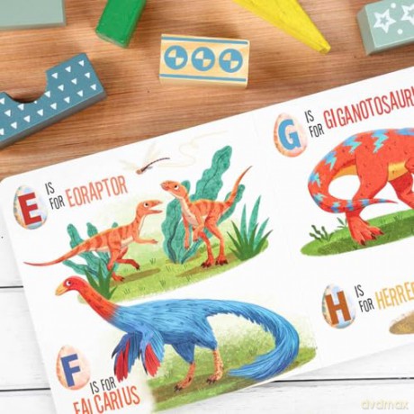 Smithsonian Kids: D Is for Dinosaur - Courtney Acampora [KSIĄŻKA]