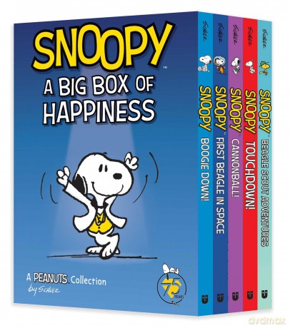 Snoopy: A Big Box of Happiness (Peanuts Kids) - Charles M. Schulz [KSIĄŻKA]