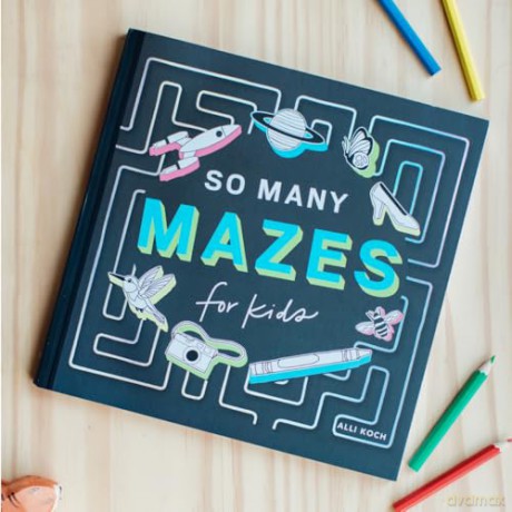 So Many Mazes: 100+ Mazes for Kids Ages 4-8 - Alli Koch [KSIĄŻKA]