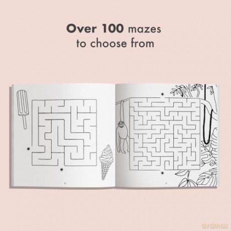 So Many Mazes: 100+ Mazes for Kids Ages 4-8 - Alli Koch [KSIĄŻKA]