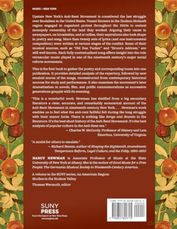 Songs and Sounds of the Anti-Rent Movement in Upstate New York: Including Twenty-Two New Settings of Period Tunes (SUNY series, An American Region: Studies in the Hudson Valley) - Nancy Newman [KSIĄŻKA]