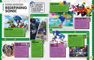 Sonic the Hedgehog The Essential Guide: New for 2025, the official encyclopedia for Sonic fans! Perfect gift book for children aged 6, 7, 8, 9, 10 - Sonic The Hedgehog [KSIĄŻKA]