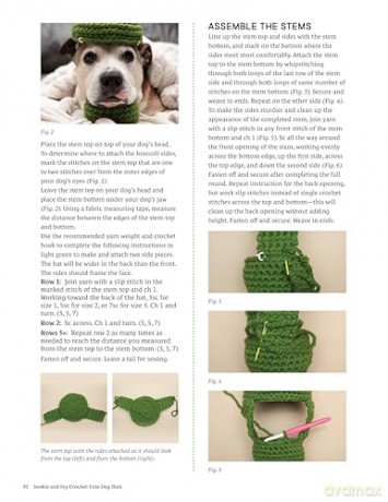 Sookie and Ivy Crochet Cute Dog Hats: Funny Snoods and Toppers to Stitch for Your Best Friend - Jani Oja [KSIĄŻKA]