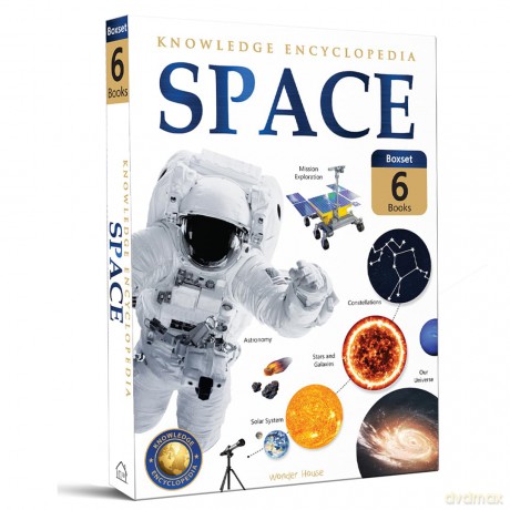 Space - Collection of 6 Books: Knowledge Encyclopedia For Children [KSIĄŻKA]