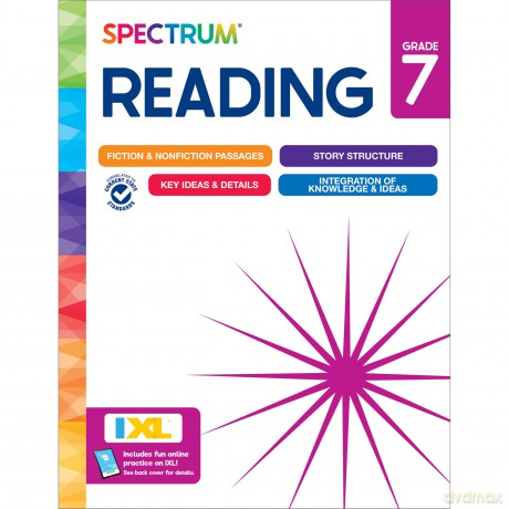 Spectrum Reading Workbook, Grade 7 - Carson Dellosa Education [KSIĄŻKA]