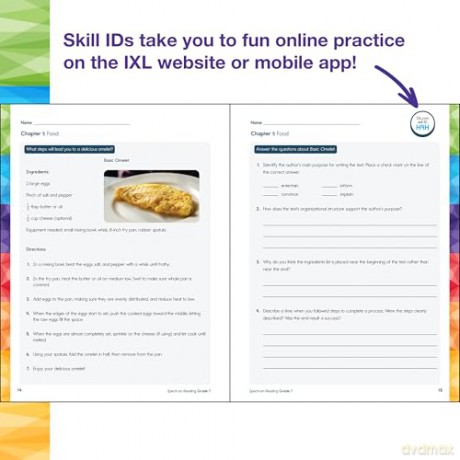 Spectrum Reading Workbook, Grade 7 - Carson Dellosa Education [KSIĄŻKA]