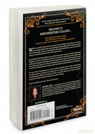Spellcaster: A Slowburn Enemies to Lovers Magical Dark Academia Spicy Romantasy (Weatherstone College, 1) - Jaymin Eve [KSIĄŻKA]