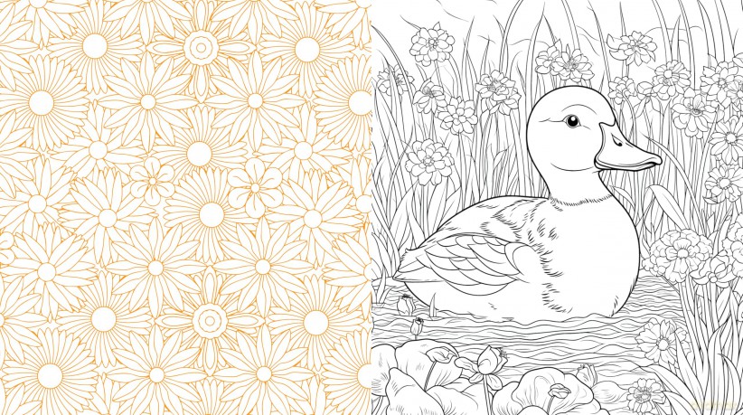 Spring is Here! A Coloring Book: Color the Season of Beautiful Blooms and Beginnings - Over 100 Pages to Color (Chartwell Coloring Books) - Editors of Chartwell Books [KSIĄŻKA]