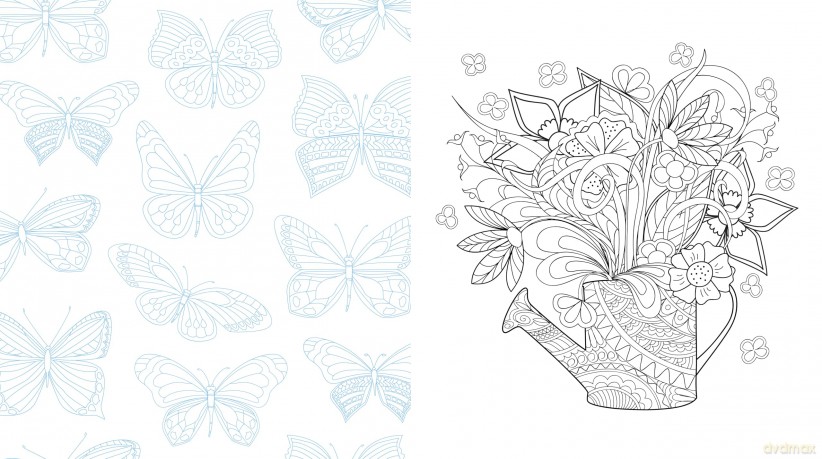 Spring is Here! A Coloring Book: Color the Season of Beautiful Blooms and Beginnings - Over 100 Pages to Color (Chartwell Coloring Books) - Editors of Chartwell Books [KSIĄŻKA]