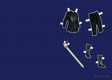 Star Wars Deluxe Paper Dolls - Natalia Sanabria [KSIĄŻKA]