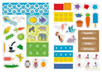 Starting preschool Sticker Book Ages 3-4 (Easy Learning) - Collins Easy Learning [KSIĄŻKA]