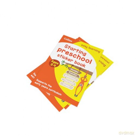 Starting preschool Sticker Book Ages 3-4 (Easy Learning) - Collins Easy Learning [KSIĄŻKA]