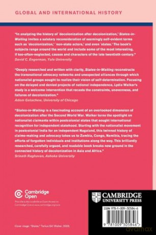 States-in-Waiting: A Counternarrative of Global Decolonization (Global and International History) - Lydia Walker [KSIĄŻKA]