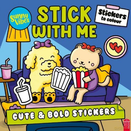 Stick With Me: 2 (Sunny Vibes Stickers) - Sunny Vibes [KSIĄŻKA]