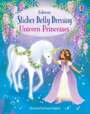 Sticker Dolly Dressing Unicorn Princesses - Fiona Watt [KSIĄŻKA]