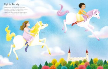 Sticker Dolly Dressing Unicorn Princesses - Fiona Watt [KSIĄŻKA]