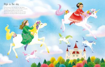 Sticker Dolly Dressing Unicorn Princesses - Fiona Watt [KSIĄŻKA]