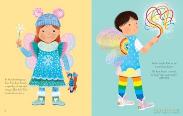 Sticker Dressing Up - Fairies - Lizzie Cope [KSIĄŻKA]